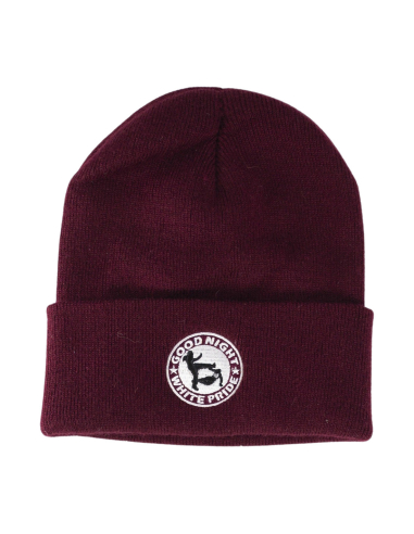 Good Night White Pride - Winter Hat - Burgundy