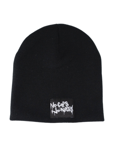 No Cops No Nazis - Beanie - Black