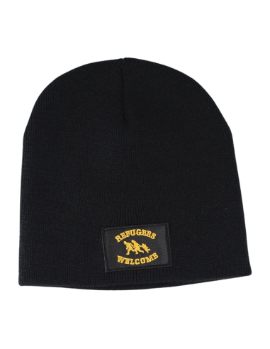 Refugees Welcome - Beanie - Black