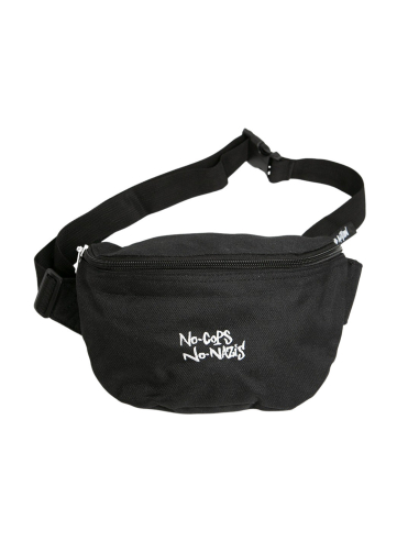 No Cops No Nazis - Mob Action - Hip Bag - Black