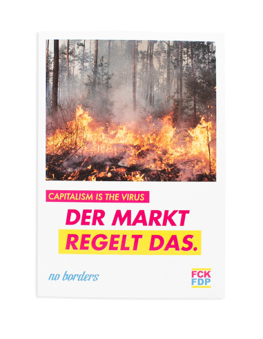 Der Markt regelt das - Sticker