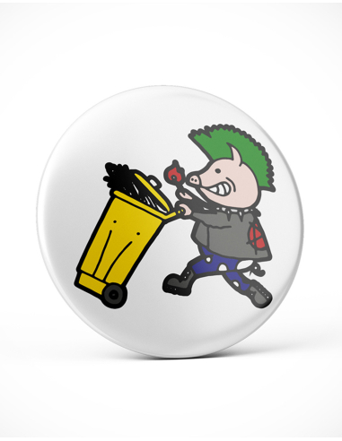 Riot Pig Zilli - Button