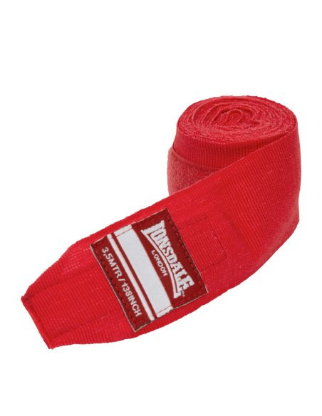 Lonsdale - Bandagen 450cm - Pro Hand - Red