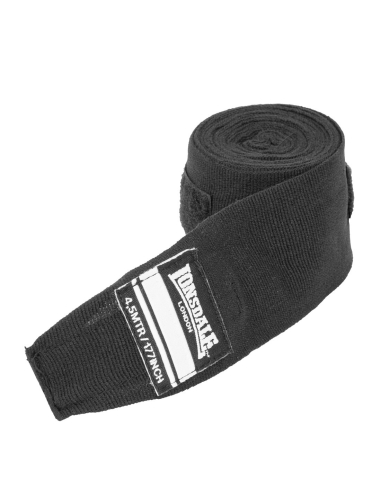 Lonsdale - Bandagen 350cm - Pro Hand - Black