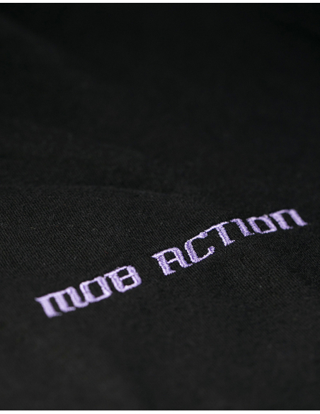 LGBTQ - Mob Action Classic - T-Shirt fitted - Black/Purple