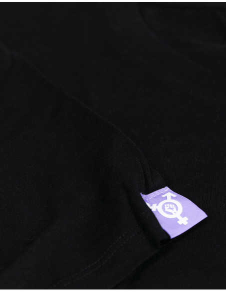 LGBTQ - Mob Action Classic - T-Shirt fitted - Black/Purple