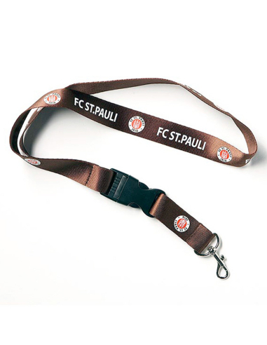 St. Pauli - Lanyard - Logo - Brown