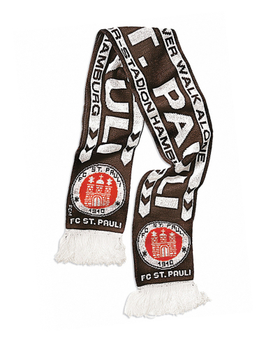 St. Pauli - Wool Scarf - Logo - Black