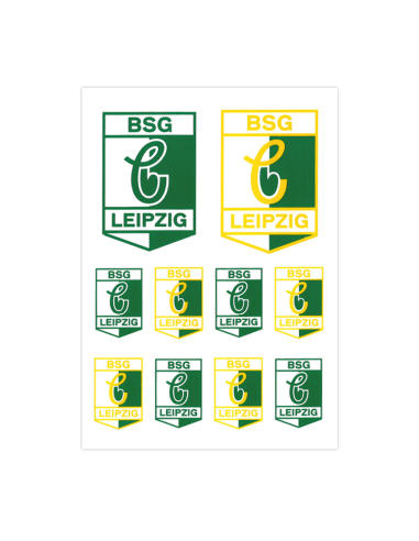 BSG Chemie Leipzig - Sticker - 10er Set - Logo