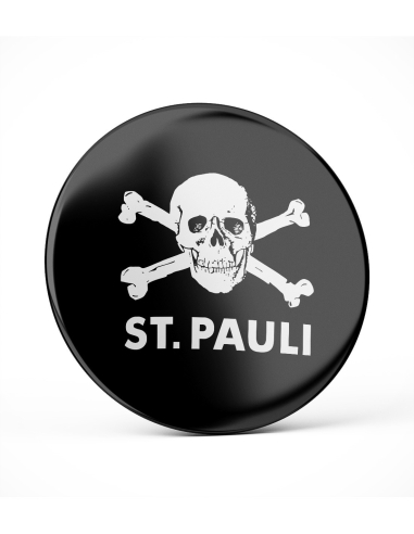 St. Pauli - Button - Skull