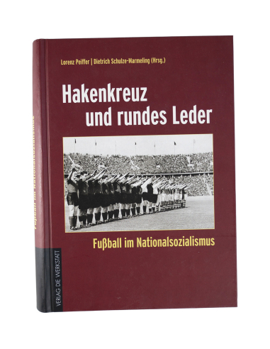 Hakenkreuz und rundes Leder