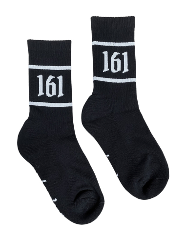 161 - No Borders - Socken - black/white