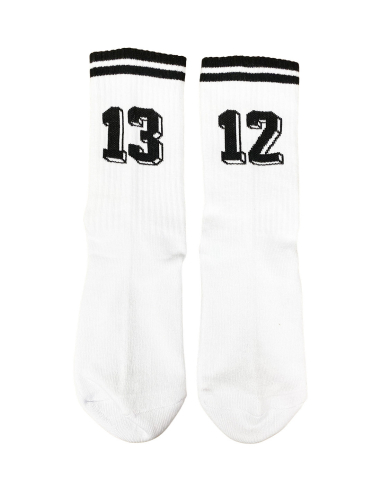 1312 - No Borders - Socks - black/white