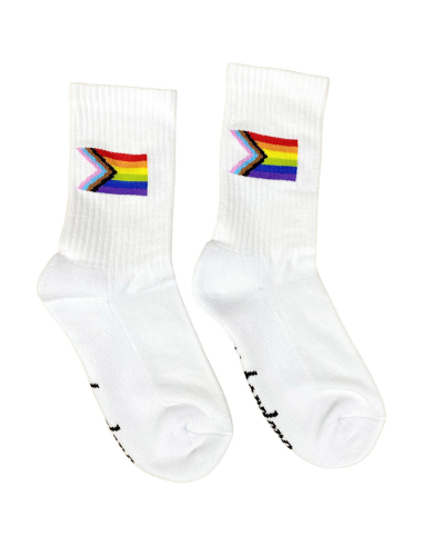 Progres Pride - No Borders - Socken - White