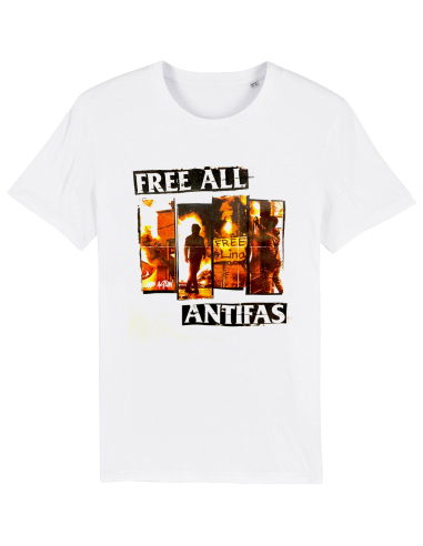 Free all Antifas II - Mob Action - SOLI T-Shirt - White