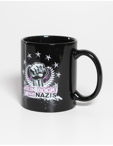 Kein Bock auf Nazis - Mug - Black