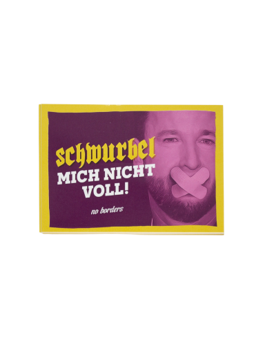 Schwurbel mich nicht voll - Sticker