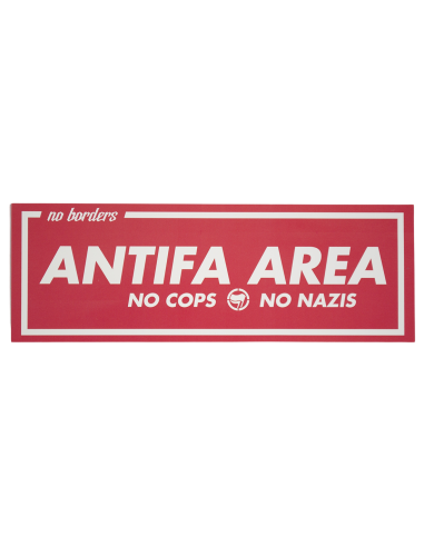 Sticker - Antifa Area - Red