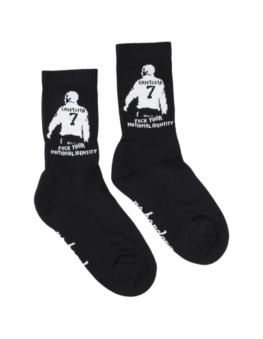 Roter Stern Leipzig - Socks - Cantona - Black