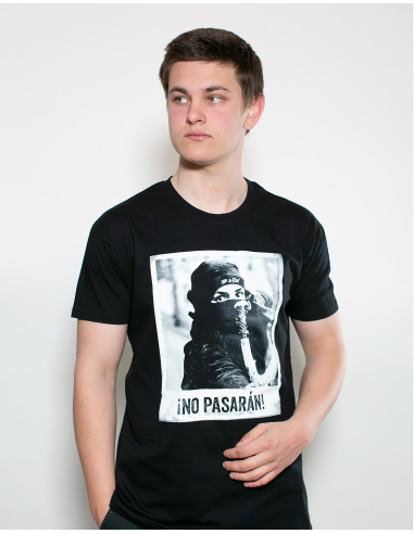 No Pasaran - Mob Action - T-Shirt - Black