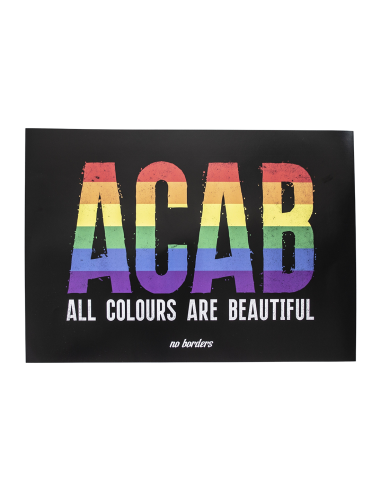 ACAB - All Colours Are Beautiful - Poster