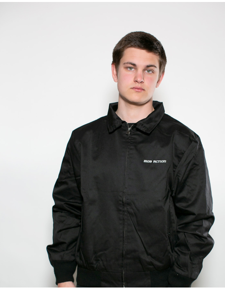 Mob Action Classic - Jacke - Harrington - Black/White