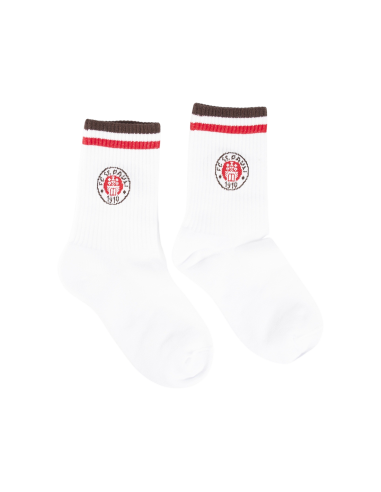 St. Pauli - Socken - Logo - White