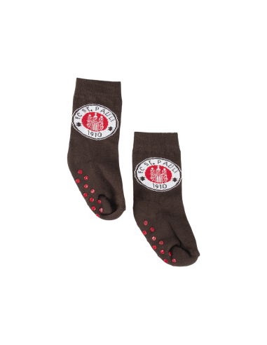 St. Pauli - Baby Socks - Logo - Brown