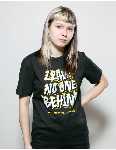 Leave No One Behind (Belarus) - No Borders - SOLI T-Shirt -