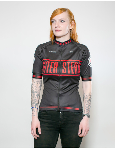 Roter Stern Leipzig - Radtrikot Kurzarm - Black/Red