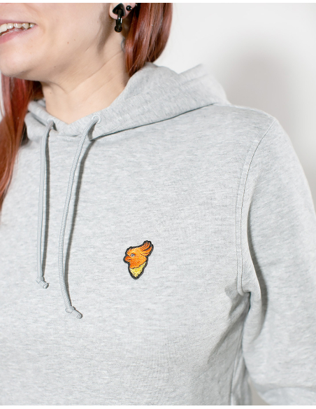 No Borders Cockatoo - Hoodie - Heather Grey