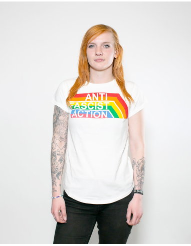 AFA 2.0 - True Rebel - T-Shirt fitted - White/Rainbow