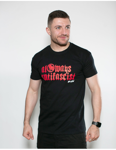 Always Antifascist - Mob Action - T-Shirt - Black