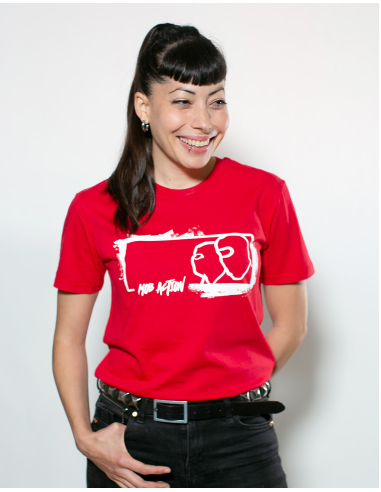 Mob Action Hassis - T-Shirt - Red