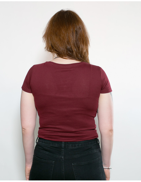Mob Action Hassis - T-Shirt fitted - Burgundy