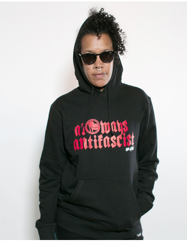 Always Antifascist - Mob Action - Hoodie - Black