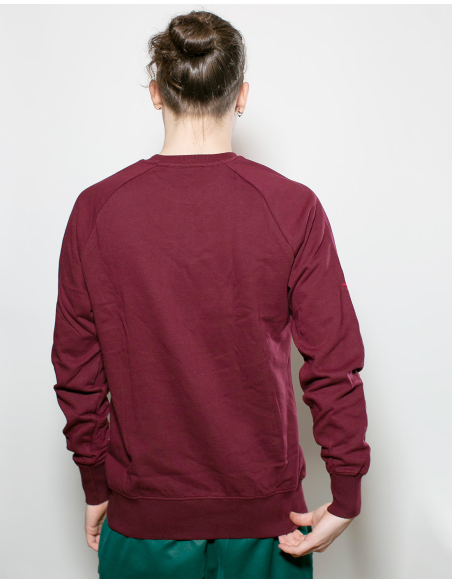Mob Action Classic - Sweater - Burgundy/White
