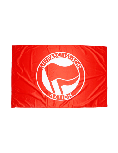 Antifa - Fahne - Red/Red