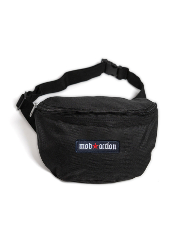 Mob Action Logo - Gürteltasche - Red Star - Black