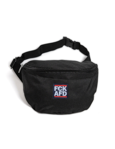 FCK AFD - No Borders - Gürteltasche - Black