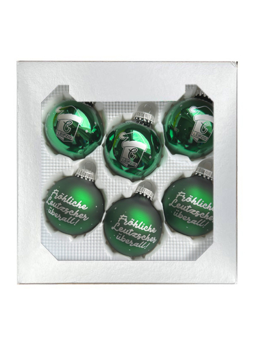 BSG Chemie Leipzig - Christmas Balls - Set of 6