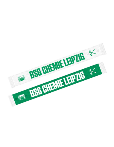 BSG Chemie Leipzig - Silk Scarf - Hackebeil - Green/White