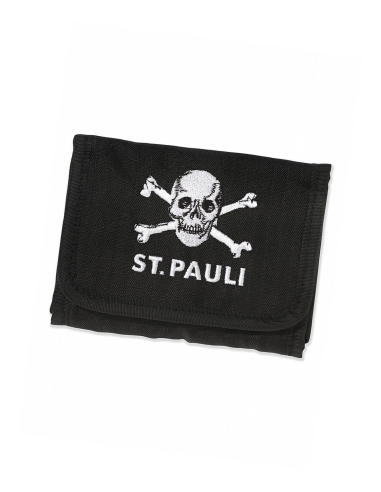 St. Pauli - Wallet - Skull - Black