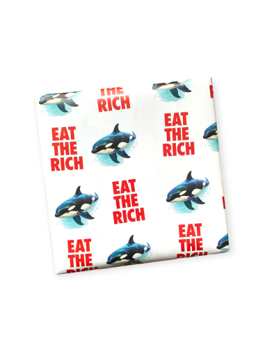 Eat the rich - Geschenkpapier