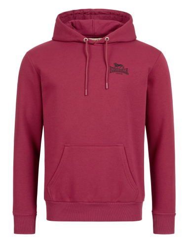 Lonsdale - Hoodie - Talmine - Oxblood