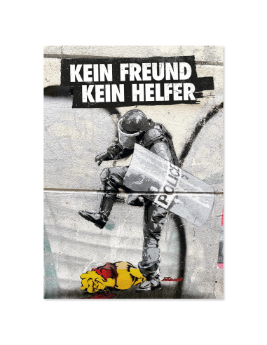 Kein Freund, Kein Helfer - Sticker