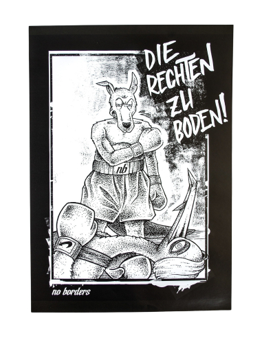 Die Rechten zu Boden - Poster