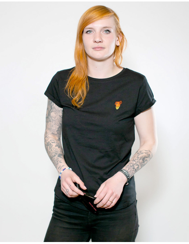 No Borders Cockatoo - T-Shirt fitted - Black