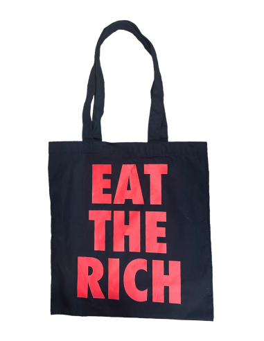 Eat The Rich - Tote Bag - Black