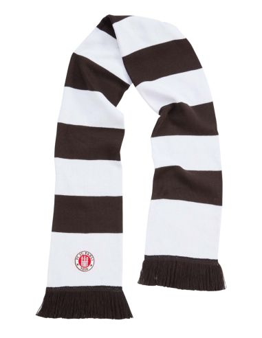 St. Pauli - Wool Scarf - Balken - White/Brown